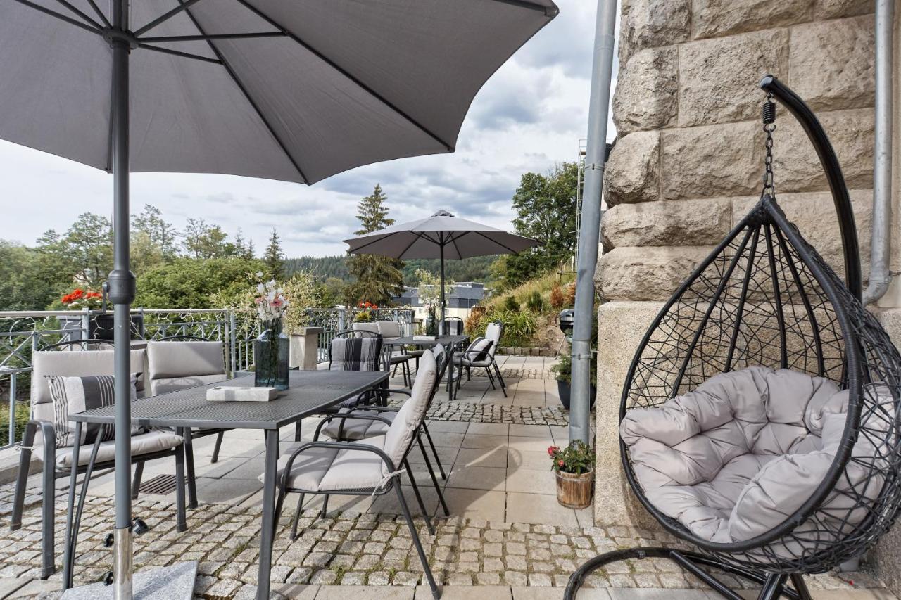 Pension Haus Zedtwitz Bad Elster Esterno foto