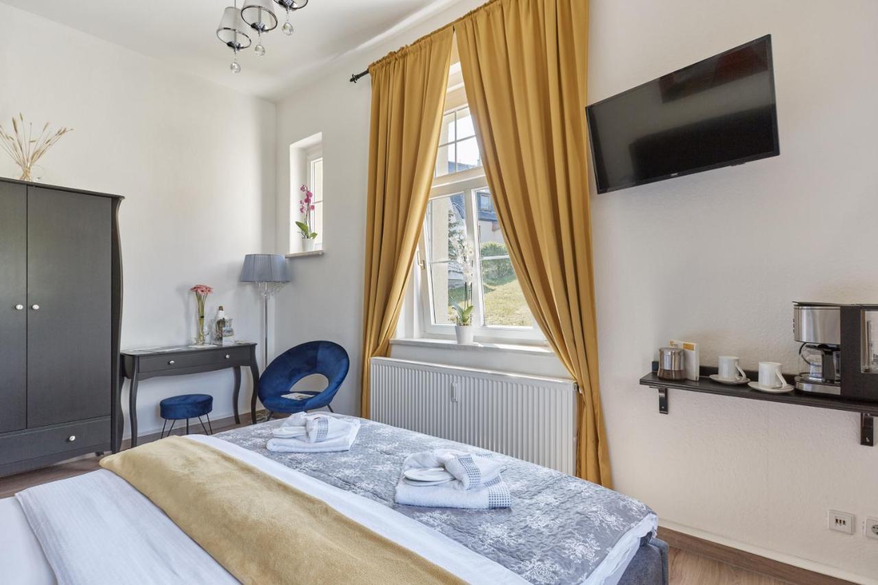 Pension Haus Zedtwitz Bad Elster Esterno foto